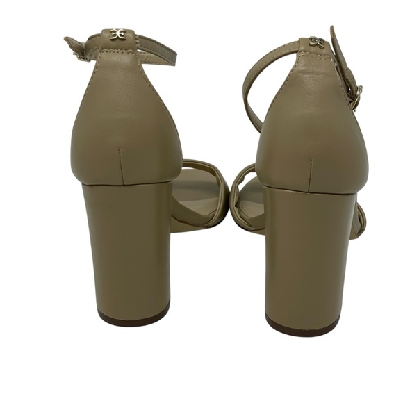 Sam Edelman | Robyn Beige Ankle Strap Heels New - Picture 4 of 8